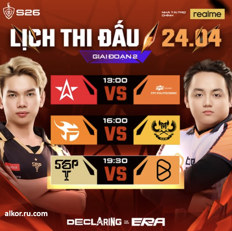 LỊCH ĐẤU TRƯỜNG DANH VỌNG MÙA XUÂN 2026 NGÀY 24/04 1 Screenshot 2026 04 24 100720
